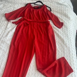 Cold shoulder Jumpsuit NWT
